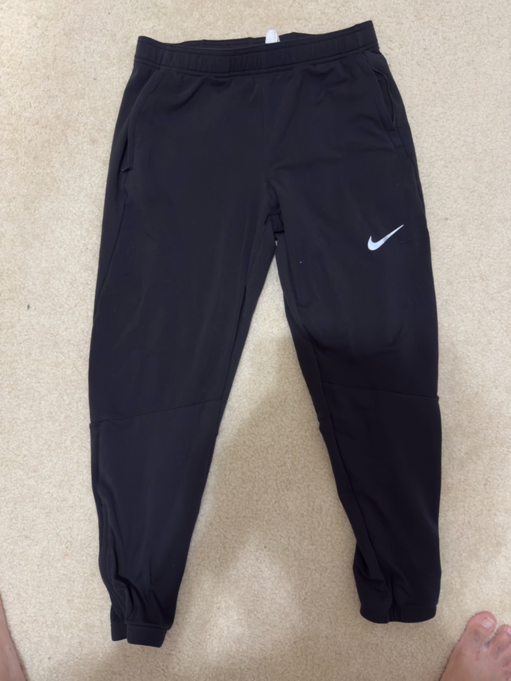 NIKE MENS JOGGER - RUNNING YOGA SLIM FIT ANKLE FIT - MENS SMALL